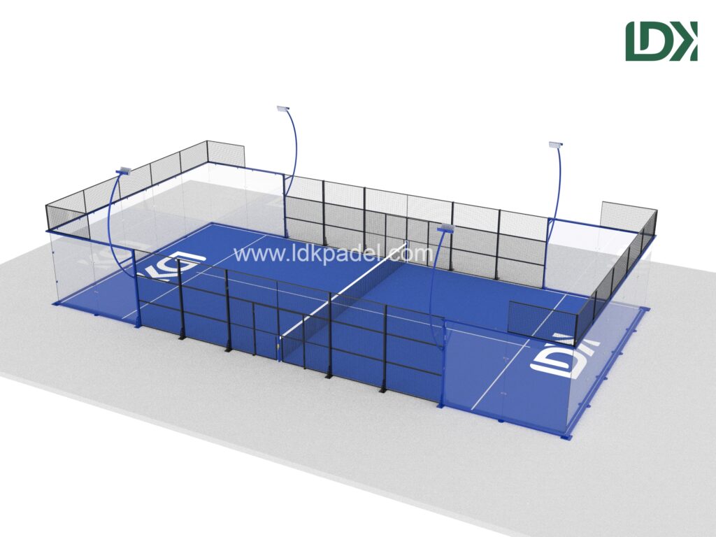 ldk premium padel court custom design