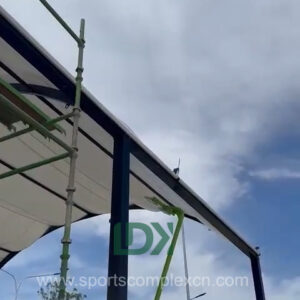 ldk custom canopies for outdoor sports fields