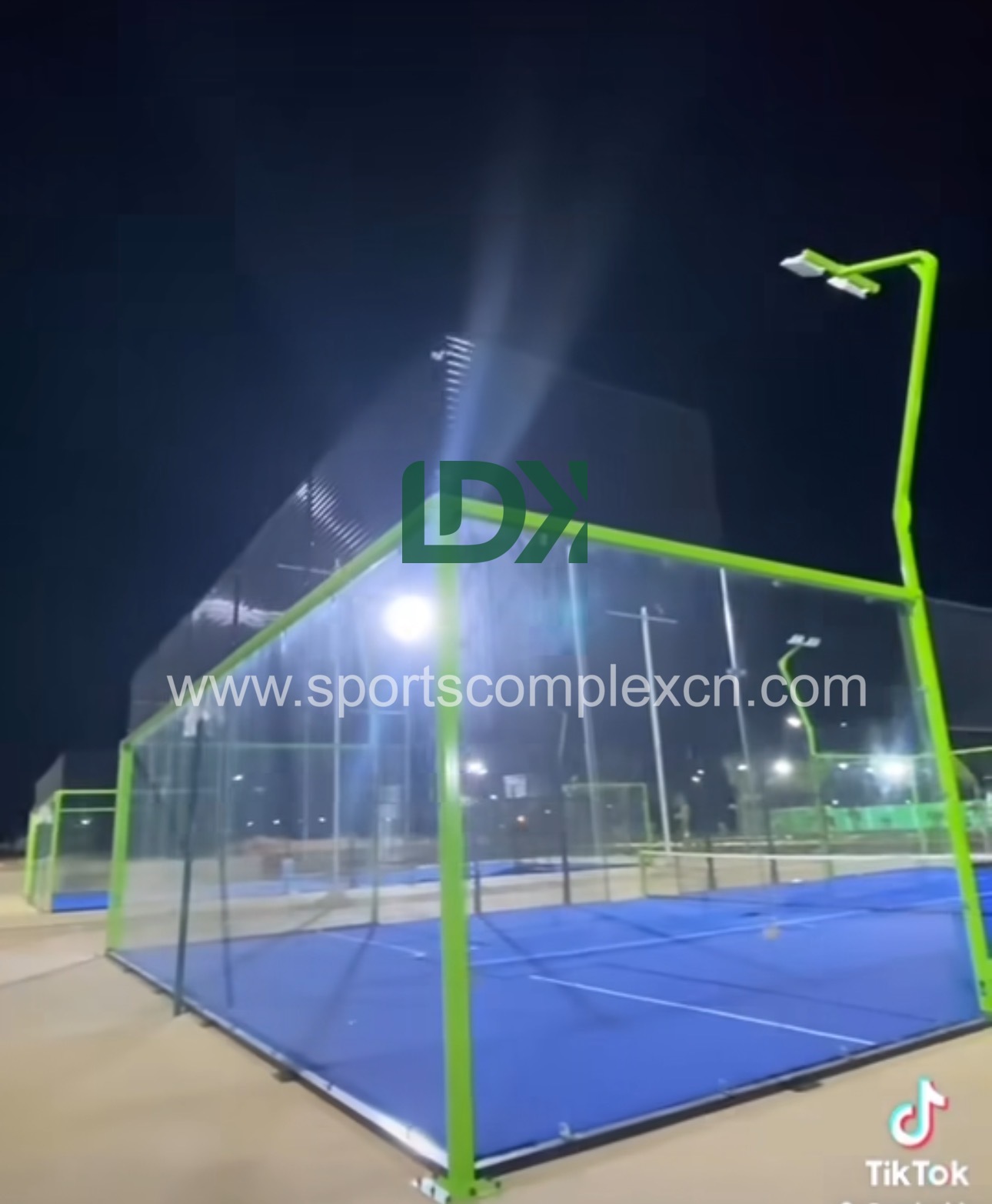 spigot structure panoramic padel glass