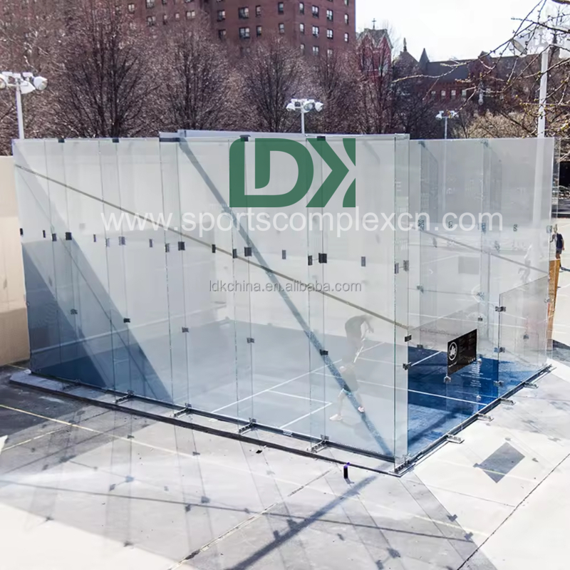 weatherproof outdoor squash court structure