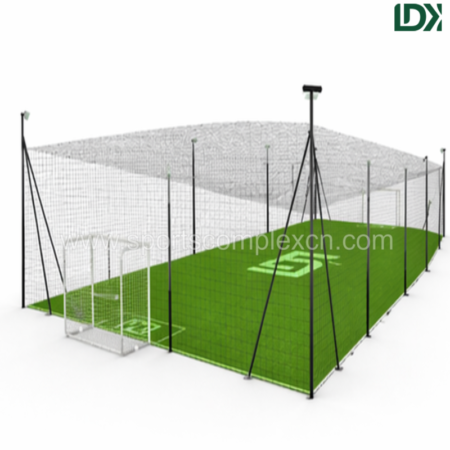 High quality flexible mesh soccer cage manufactured by LDK