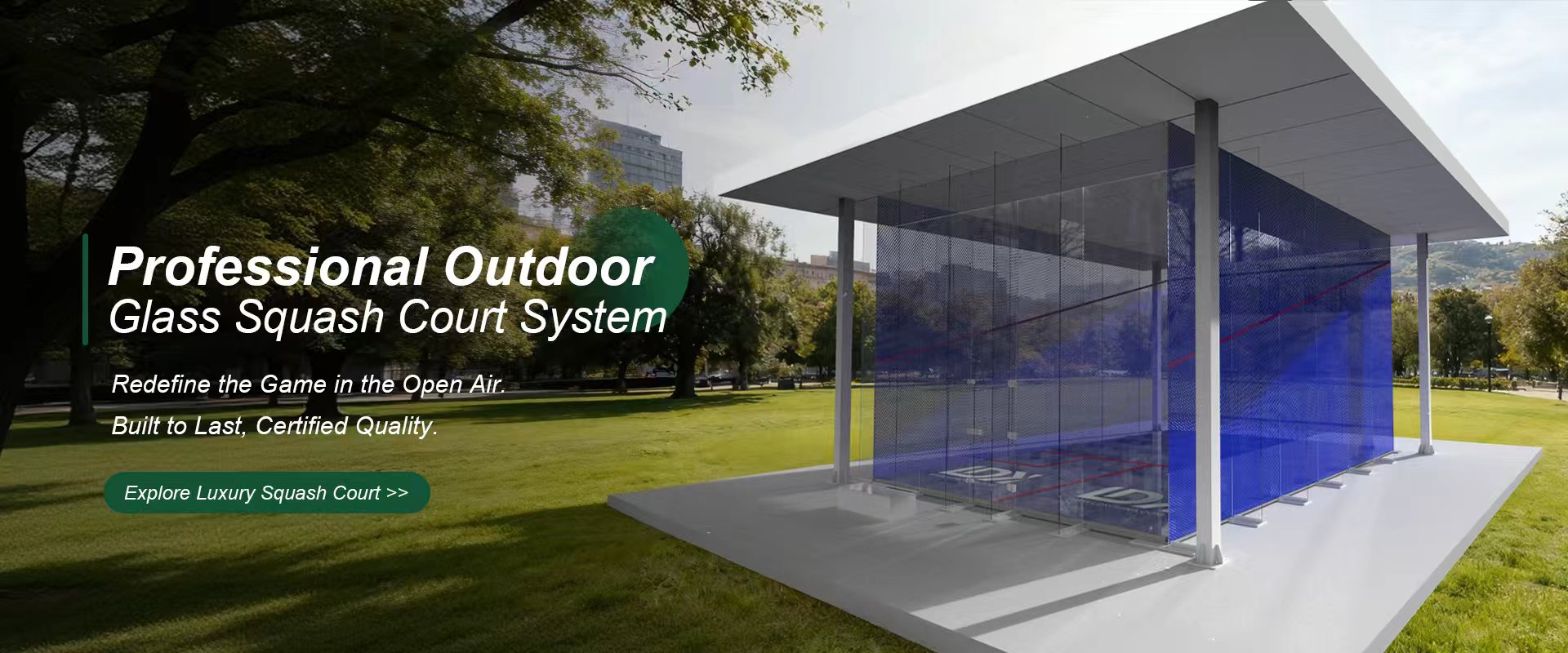 ldk glass squash court system 1