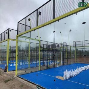 Tournament grade panoramic padel court installation in South Africa