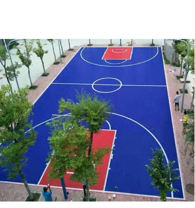 Durable Flooring for Basketball Court