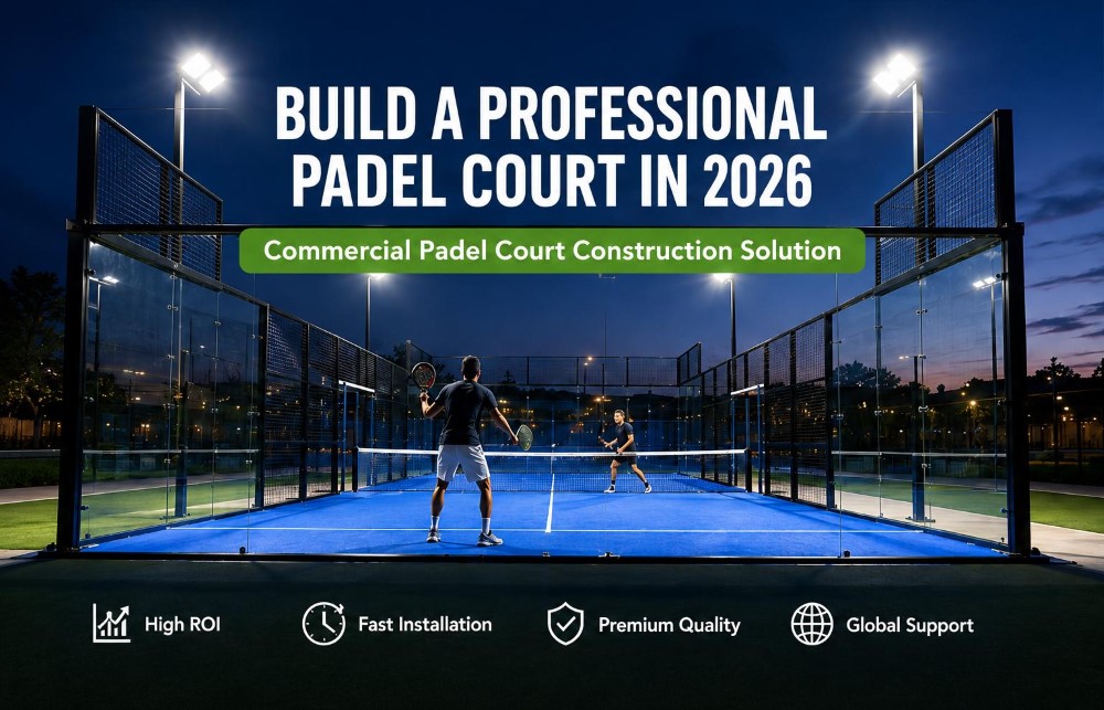 Commercial Padel Court Construction Solution