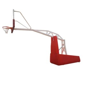 Professional breakaway solid steel rim of the basketball equipment sports floor stand.