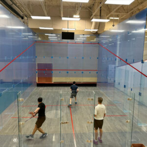 Life Time City Centre Squash project natural lighting squash court design