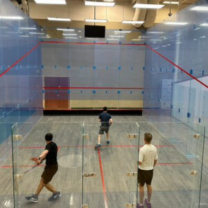 Life Time City Centre Squash project natural lighting squash court design
