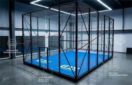 WSF certified squash court flooring