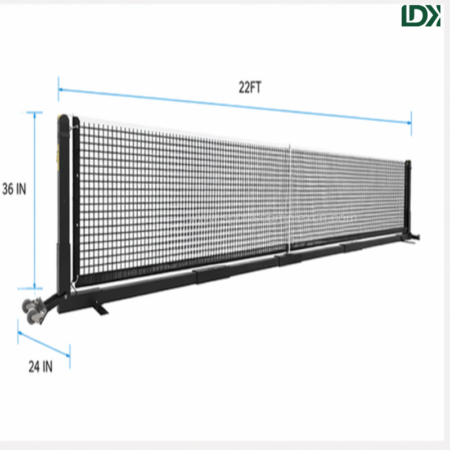 Official Regulation Size 22ft Pickleball Net by LDK Sports