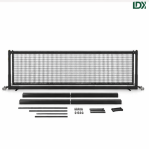 LDK Portable Pickleball Net with Wheels and Assembly Parts