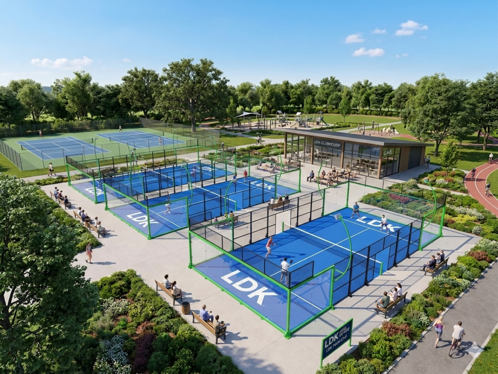 padel court roi business revenue model chart Padel court ROI business model showing high return investment sports facility concept