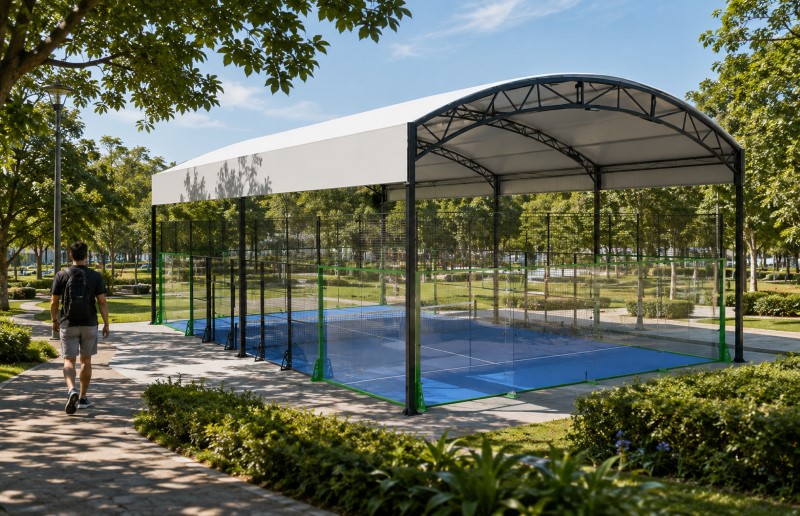 WPT standard padel court