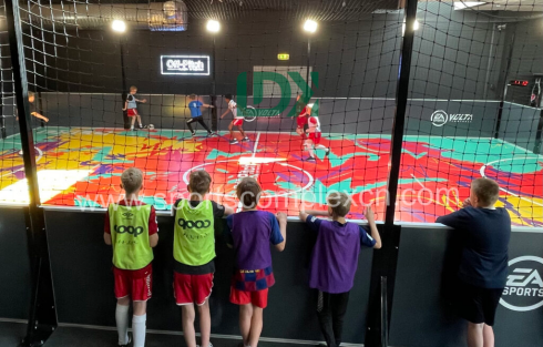 LDK indoor soccer cage project for a youth football academy in Mexico. Source: sportscomplexcn.com Global Projects.