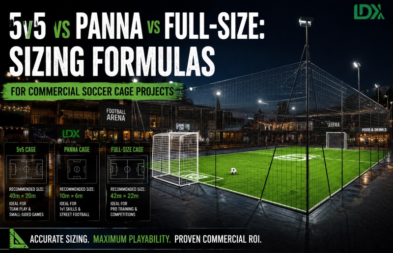 Commercial Soccer Cage Projects