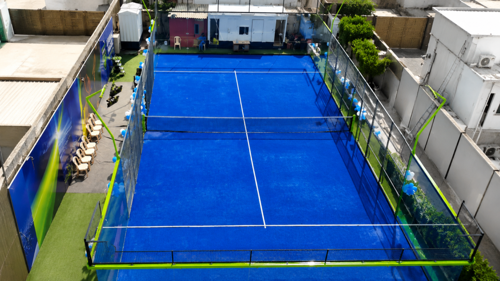 ldk panoramic padel court project dubai Completed LDK panoramic padel court project in Dubai, UAE