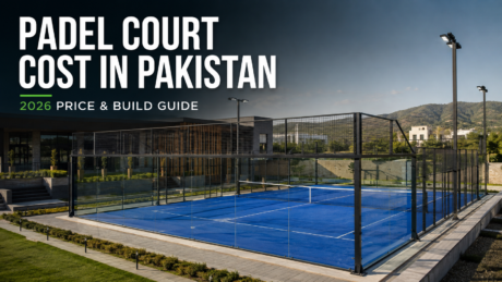 Panoramic padel court cost in Pakistan 2026