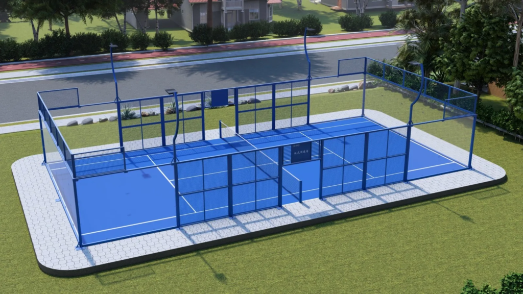 best panoramic padel court manufacturer in china ldk