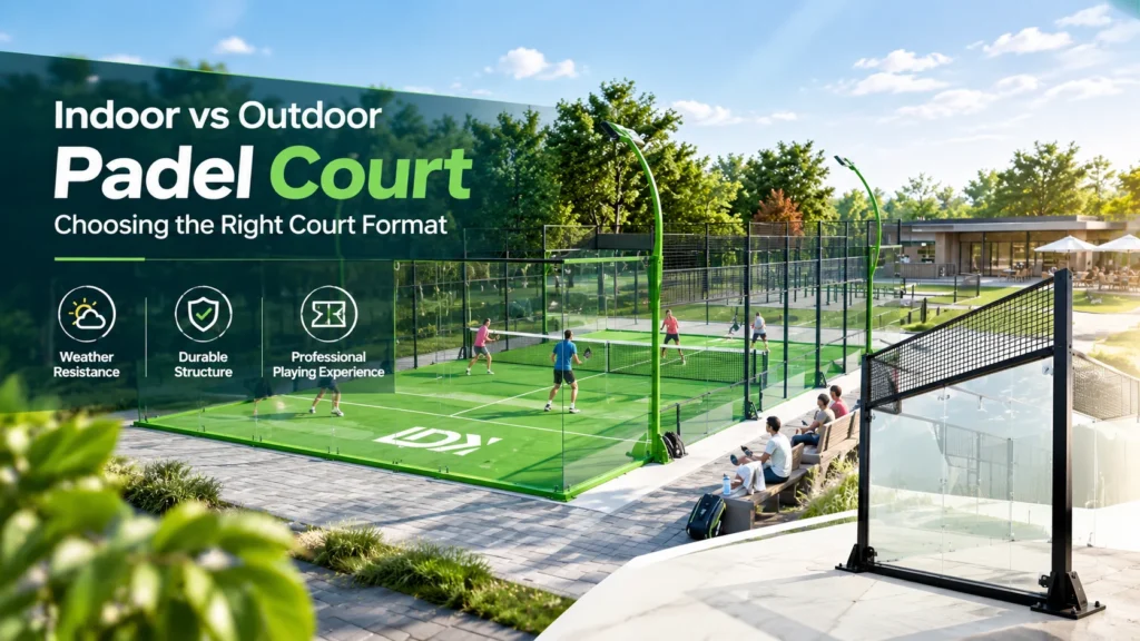Indoor vs Outdoor Padel Courts