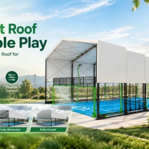 Retractable Padel Court Roof Opening Logic & Weather Protocol