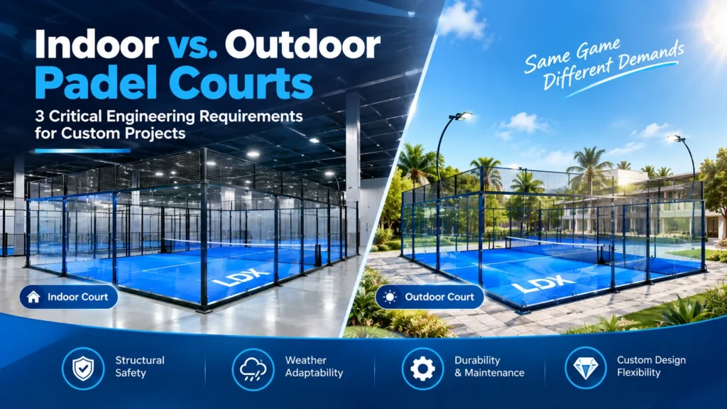 Indoor vs. Outdoor Padel Courts