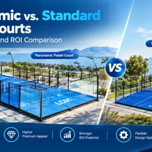 Panoramic vs. Standard Padel Courts