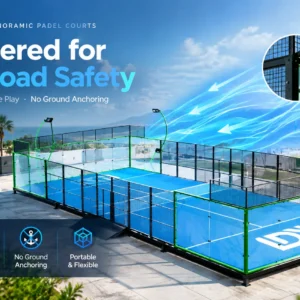 Portable Panoramic Padel Courts
