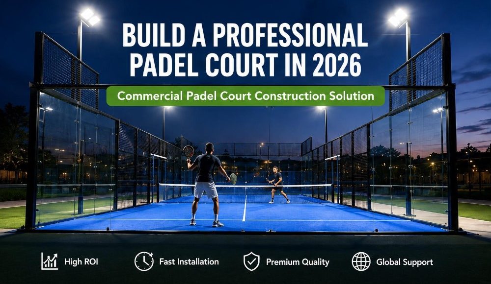 Commercial Padel Court Construction Solution