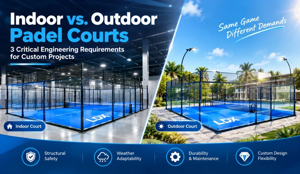 Indoor vs. Outdoor Padel Courts