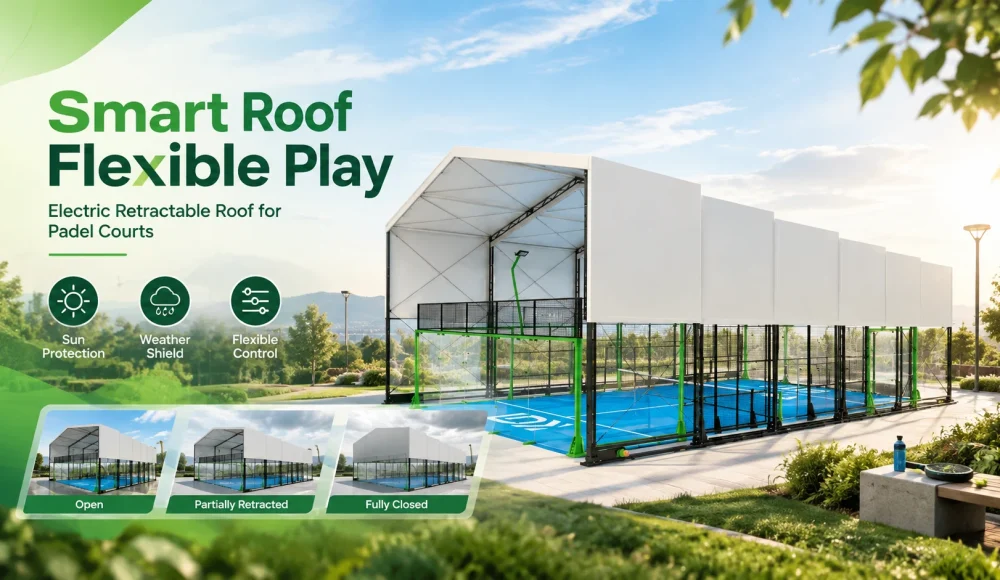 Retractable Padel Court Roof Opening Logic & Weather Protocol