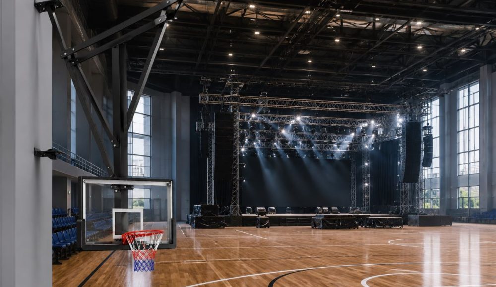 height adjustable basketball hoop