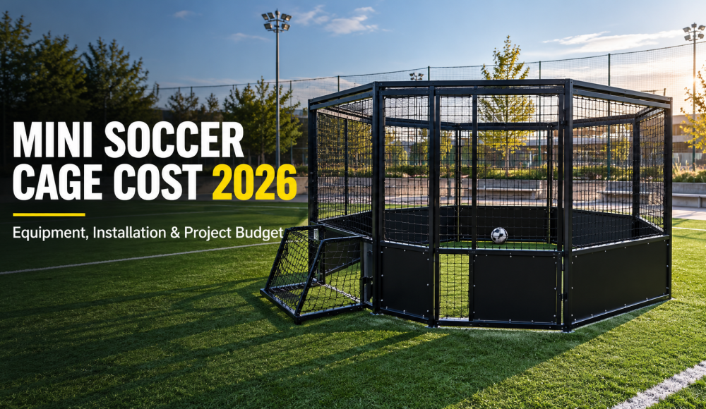 Mini soccer cage construction cost and installation guide 2026