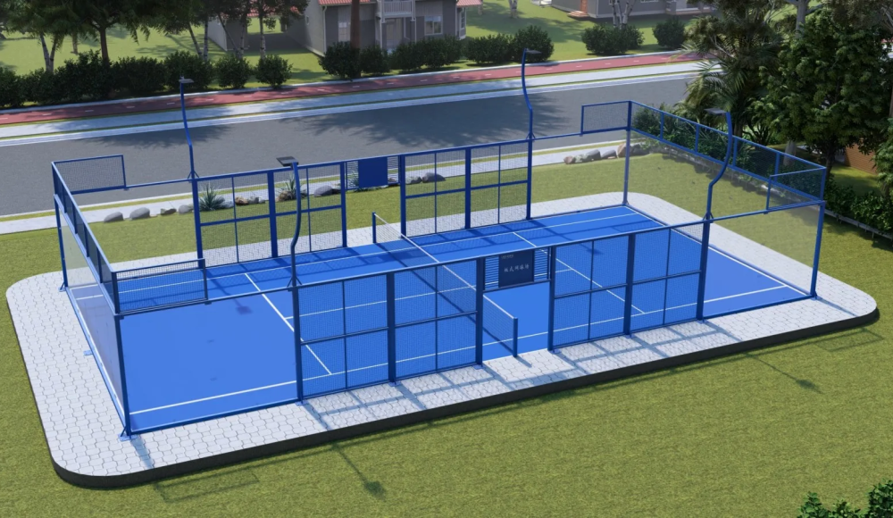 best panoramic padel court manufacturer in china ldk